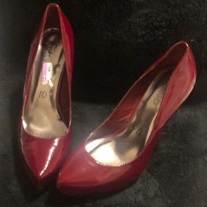 Red Stiletto Pumps